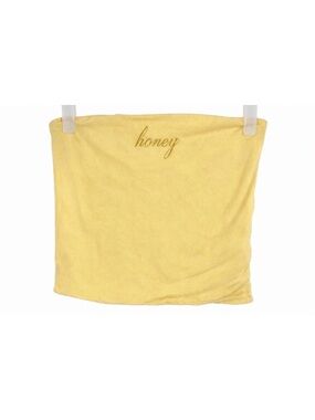 Brandy Melville Honey Yellow Tube Top Strapless One Size Y2K Coquette
